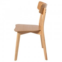 SILLA ALAIA DE MADERA DE HEVEA
