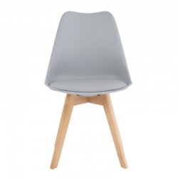 SILLA KARINA CON PATAS DE MADERA