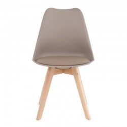 SILLA KARINA CON PATAS DE MADERA