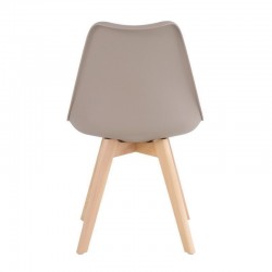 SILLA KARINA CON PATAS DE MADERA