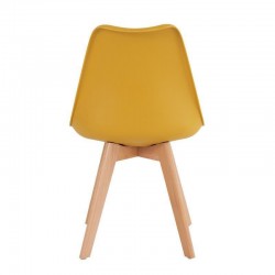 SILLA KARINA CON PATAS DE MADERA