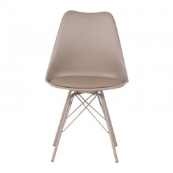 SILLA KENDRA CON PATAS DE METAL