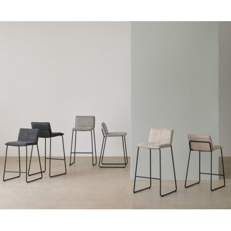 TABURETE TAPIZADO BRANDON-ABOT