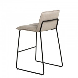 TABURETE TAPIZADO BRANDON-ABOT