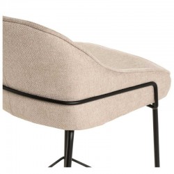 TABURETE TAPIZADO ARNY-LOUIS