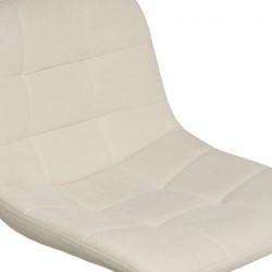 TABURETE TAPIZADO ASHA ELEVABLE Y GIRATORIO