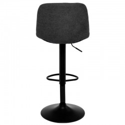 TABURETE TAPIZADO ASHA ELEVABLE Y GIRATORIO