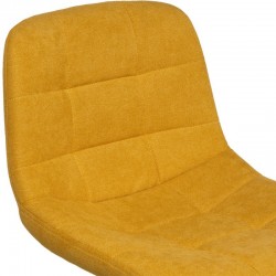 TABURETE TAPIZADO ASHA ELEVABLE Y GIRATORIO