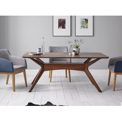 MESA DE MADERA HELGA DE 180X95