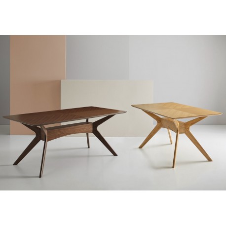 MESA DE MADERA HELGA DE 180X95