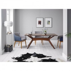 MESA DE MADERA HELGA DE 180X95