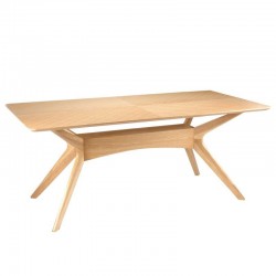 MESA DE MADERA HELGA DE 180X95
