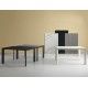 MESA EXTENSIBLE TAMARA 160CM. DE PORCELANICO MESA EXTENSIBLE TAMARA 160CM. DE PORCELANICO
