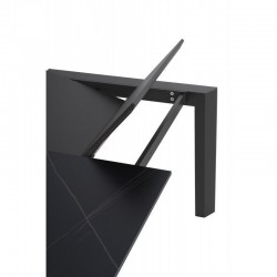 MESA EXTENSIBLE TAMARA 160CM. DE PORCELANICO