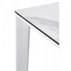 MESA EXTENSIBLE TAMARA 160CM. DE PORCELANICO