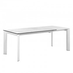 MESA EXTENSIBLE TAMARA 160CM. DE PORCELANICO