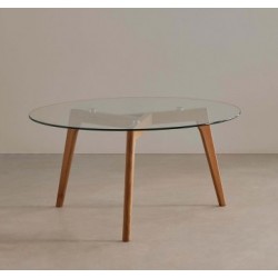 MESA DE CENTRO PATRICK DE CRISTAL TEMPLADO