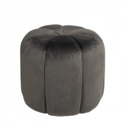 PUFF BERTO EN TELA TERCIOPELO