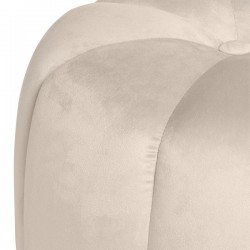 PUFF BERTO EN TELA TERCIOPELO