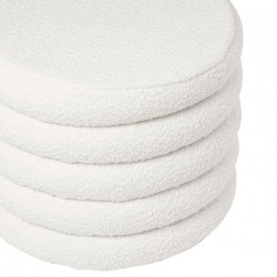 PUFF HARRY EN TELA BORREGUITO Y CON ALMACENAJE