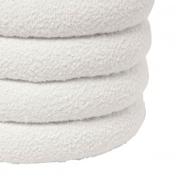 PUFF HARRY EN TELA BORREGUITO Y CON ALMACENAJE