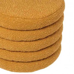 PUFF HARRY EN TELA BORREGUITO Y CON ALMACENAJE