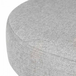 PUFF REDONDO ARON CON PATAS DE METAL