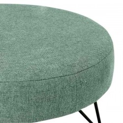 PUFF REDONDO ARON CON PATAS DE METAL