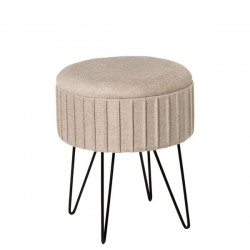 PUFF REDONDO ETHAN CON ALMACENAJE