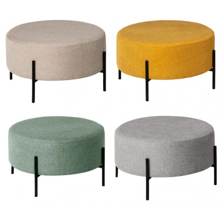 PUFF CON PATAS METALICAS CAMILO
