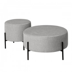 PUFF CON PATAS METALICAS CAMILO