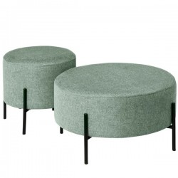 PUFF CON PATAS METALICAS CAMILO