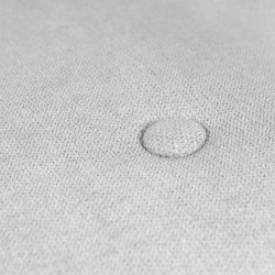 REPOSAPIES TAPIZADO CON PATAS DE MADERA