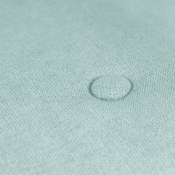 REPOSAPIES TAPIZADO CON PATAS DE MADERA