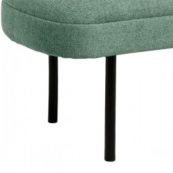 BANQUETA TAPIZADA MARSELLA CON ESQUINAS REDONDEADAS