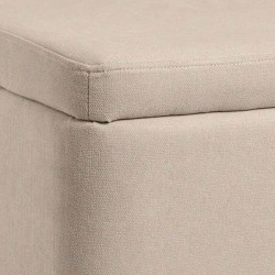 BANQUETA TAPIZADA ZURICH CON ALMACENAJE