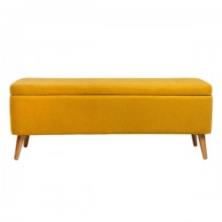 BANQUETA TAPIZADA ZURICH CON ALMACENAJE