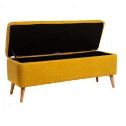 BANQUETA TAPIZADA ZURICH CON ALMACENAJE