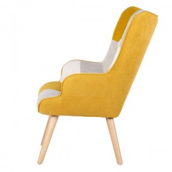 BUTACA FLORIDA EN TEJIDO PATCHWORK