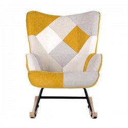 MECEDORA DENVER EN TEJIDO PATCHWORK