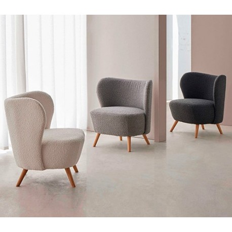 SILLON JAIPUR EN TELA EFECTO BORREGUITO