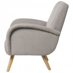 BUTACA CON BRAZOS FERRARA DE ESTILO NORDICO