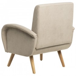 BUTACA CON BRAZOS FERRARA DE ESTILO NORDICO