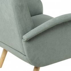 BUTACA CON BRAZOS FERRARA DE ESTILO NORDICO