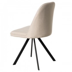 SILLA TAPIZADA CRIS GIRATORIA