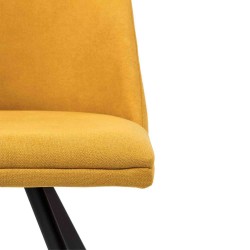 SILLA TAPIZADA CRIS GIRATORIA