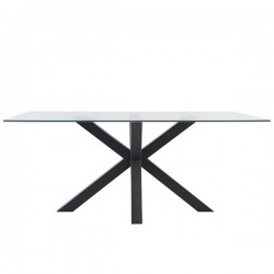 MESA DEMI DE CRISTAL TEMPLADO