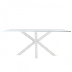 MESA DEMI DE CRISTAL TEMPLADO