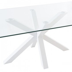 MESA DEMI DE CRISTAL TEMPLADO