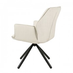 SILLA GIRATORIA CARLYN CON REPOSABRAZOS